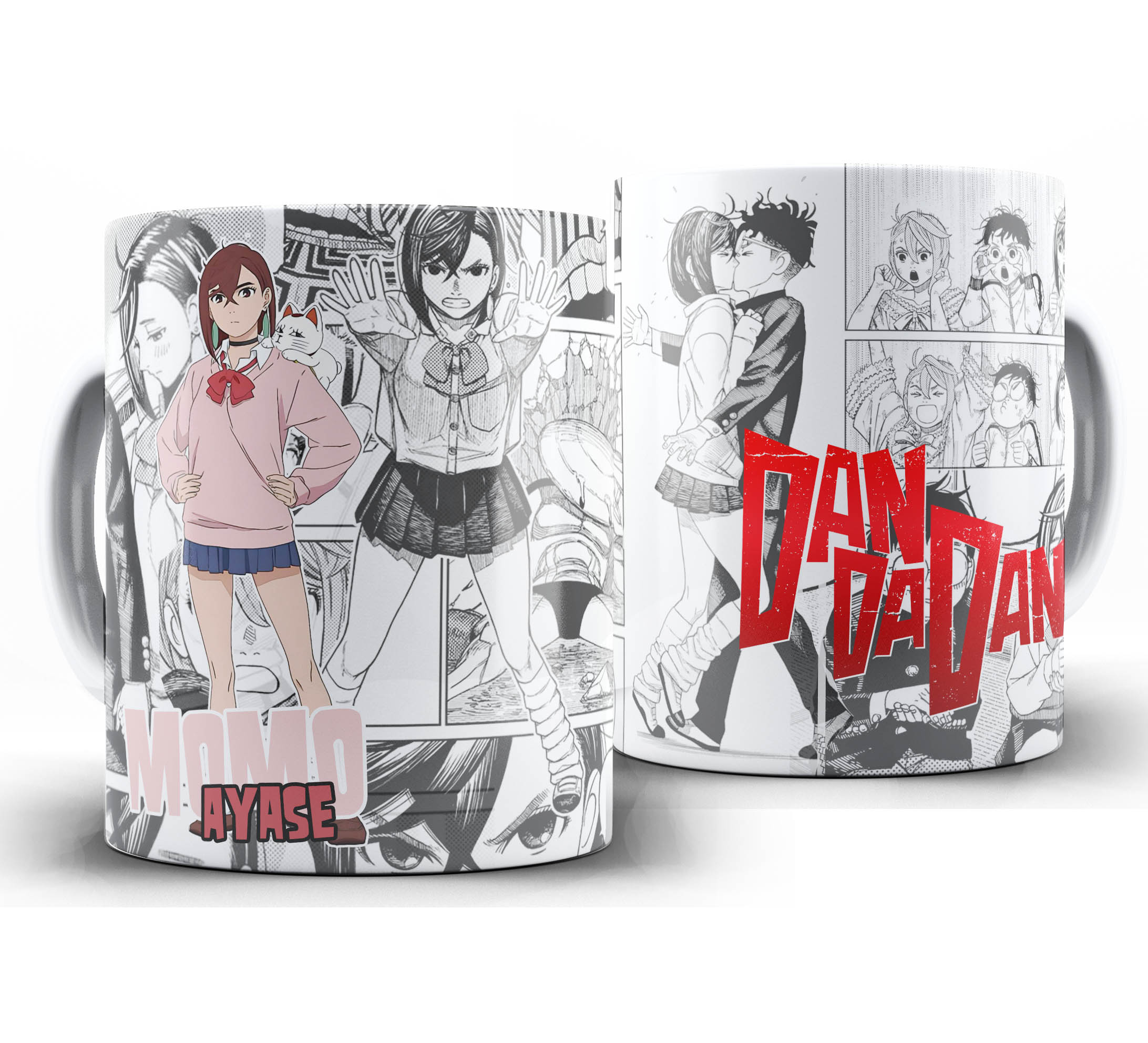 Caneca Anime Manga - Dan Dan Dan - Personagen - Momo Ayase